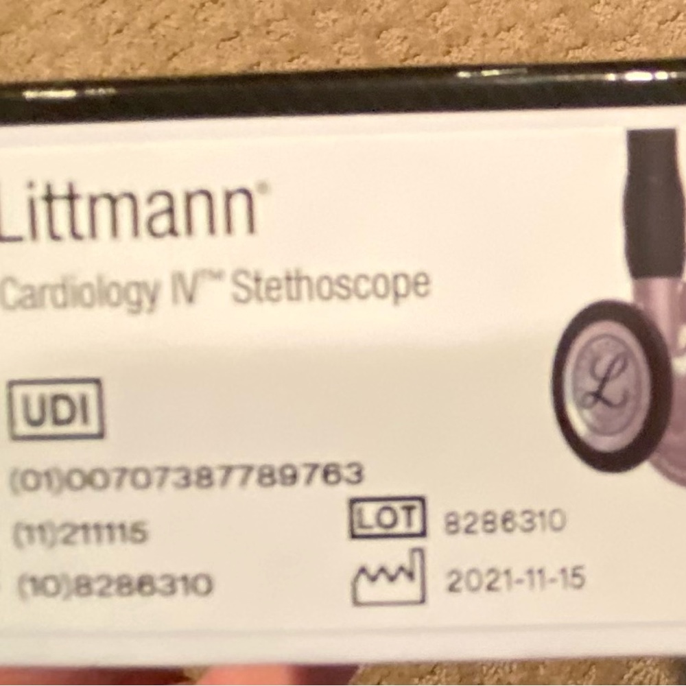 COPY - Littmann Cardiology  IV stethoscope